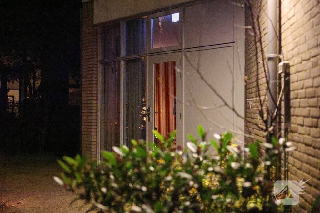 Brandweer in actie bij kerstavuur