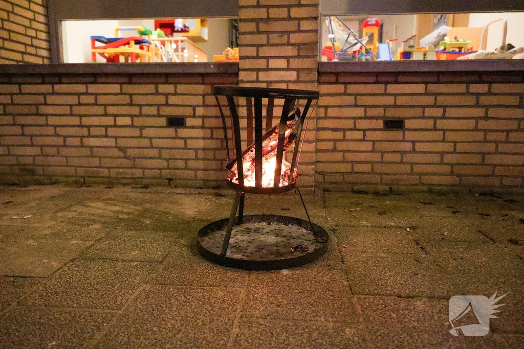 Brandweer in actie bij kerstavuur