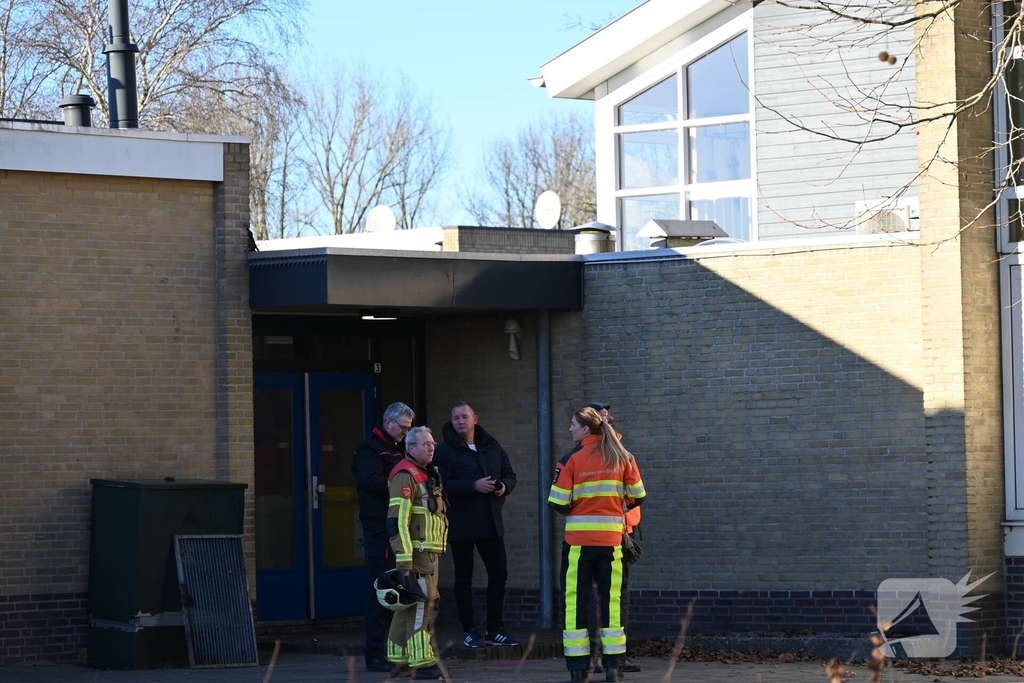 Brand in gymzaal snel geblust