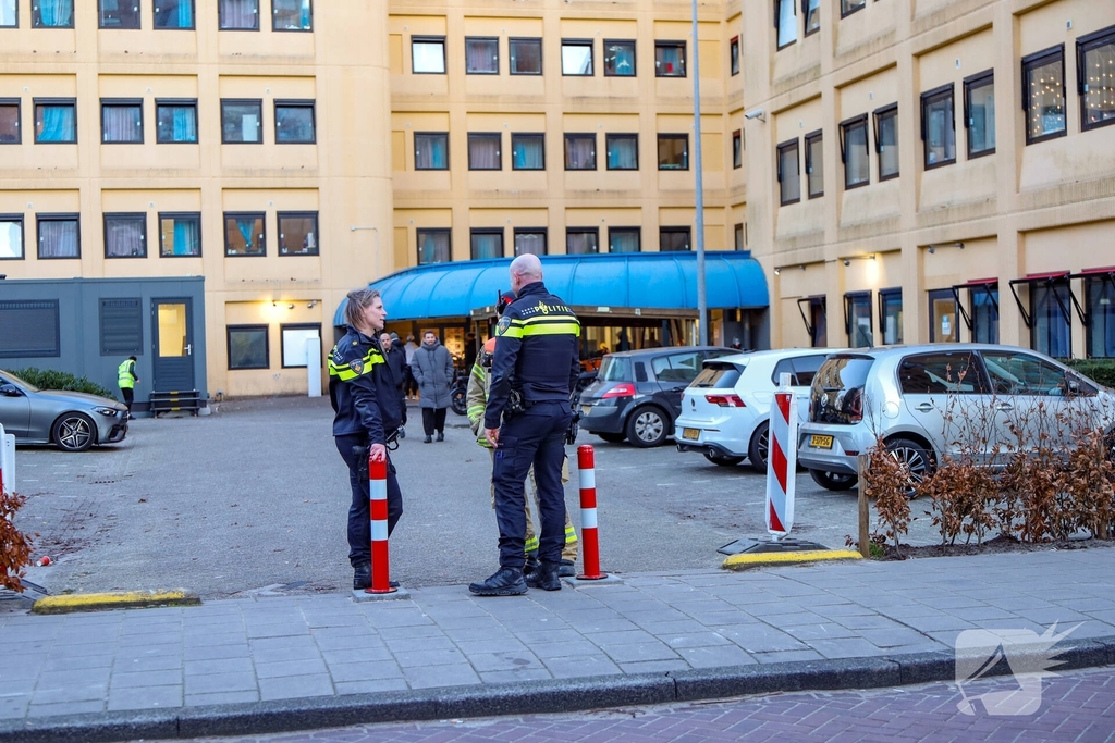 Middelbrand zorgt voor inzet van hulpdiensten