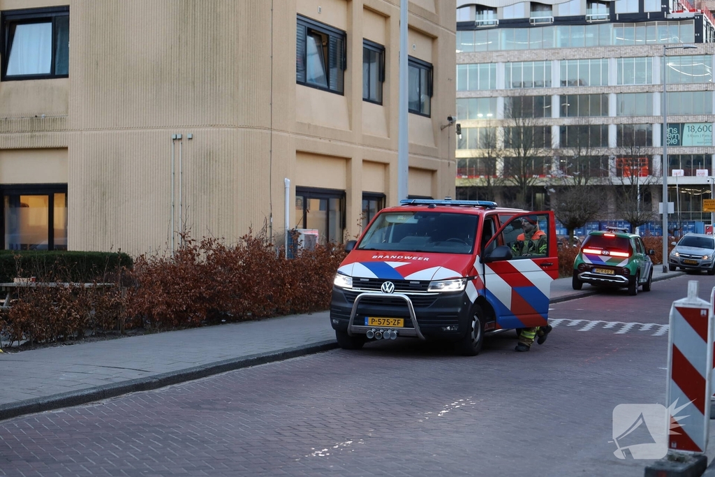 Middelbrand zorgt voor inzet van hulpdiensten