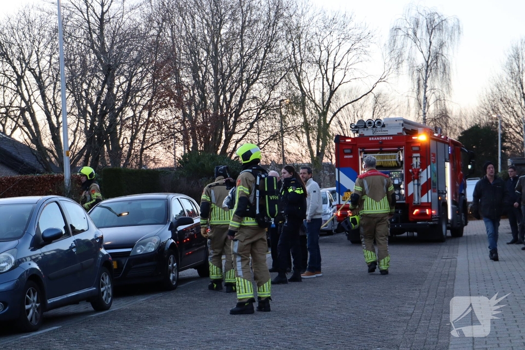 Brand in woning snel geblust