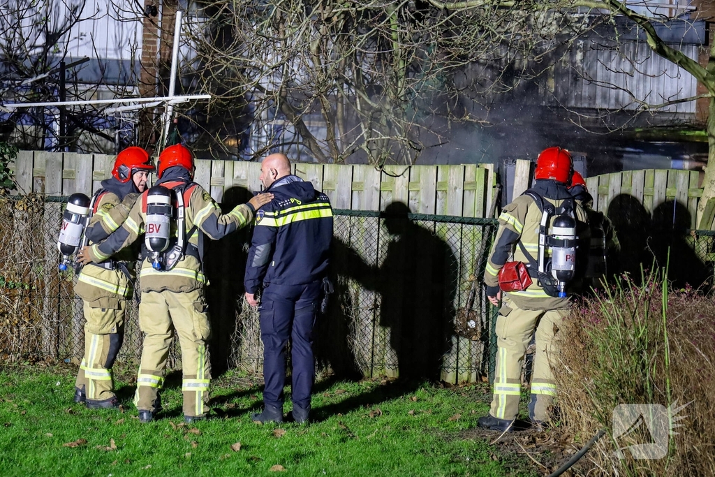Brand in flatwoning leidt tot gewonde