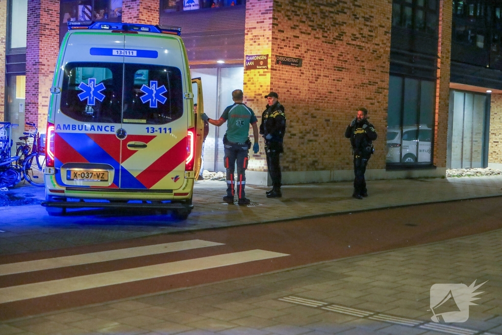 Brand in flatwoning leidt tot gewonde