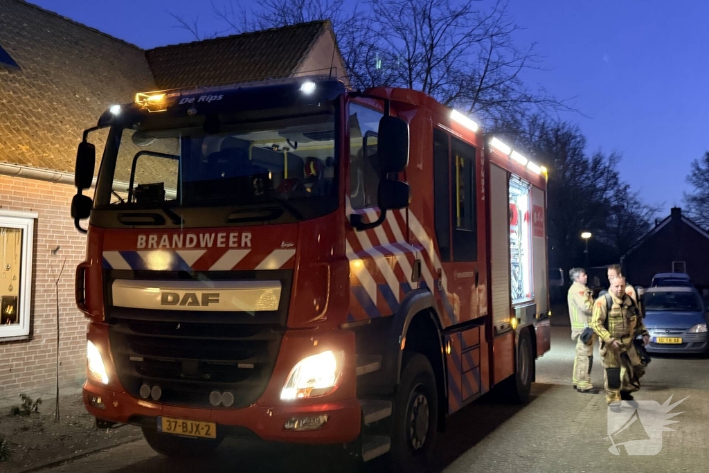 Rook uit kachel leidt tot brandweeractie