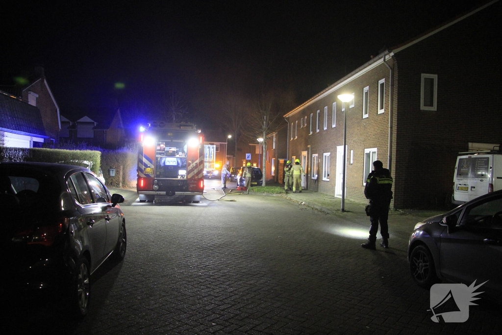 Woningbrand leidt tot gewonde