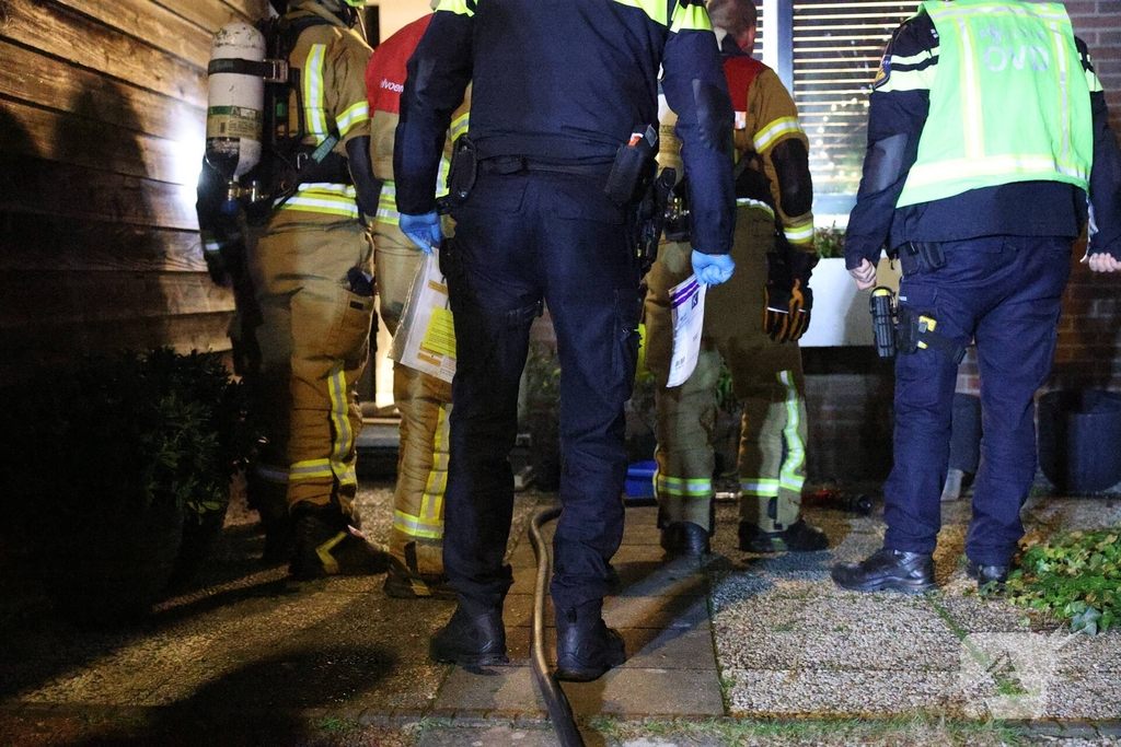 Explosie zorgt voor schade aan woning