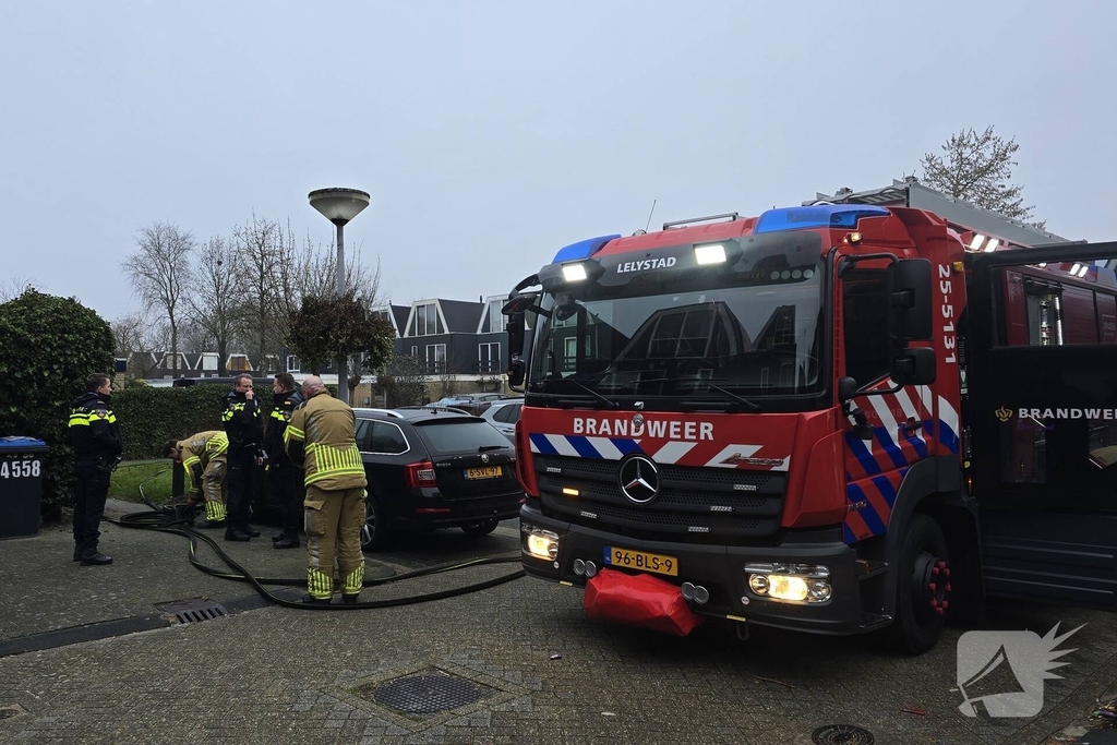 Brand in woning snel onder controle