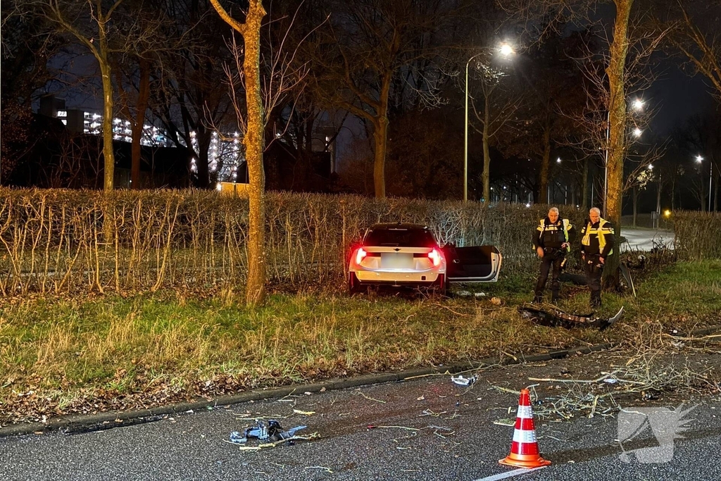 Politie neemt cilinder lachgas in beslag