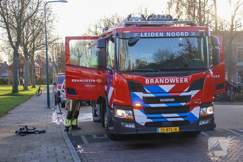 Brand in woning geblust door brandweer