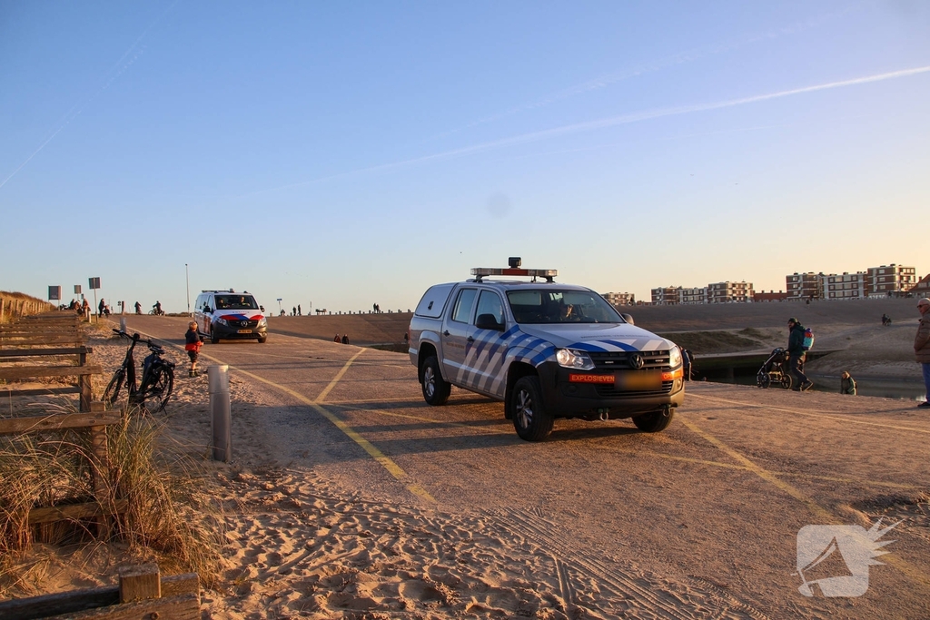 Magneetvisser vist handgranaat op