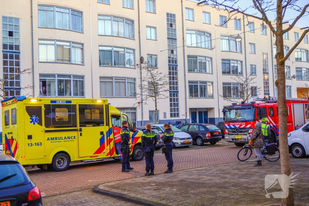 Woningbrand snel geblust in appartement