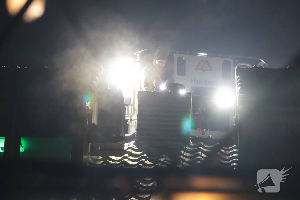 Brand in schoorsteen woning vergt snelle brandweeractie