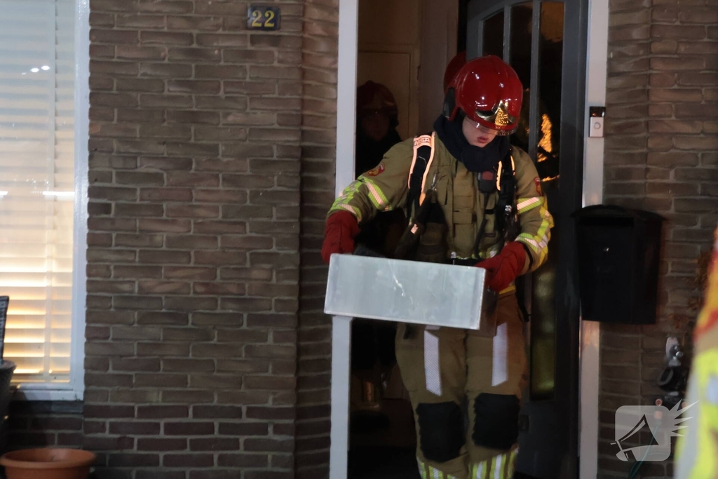 Brand in schoorsteen woning vergt snelle brandweeractie