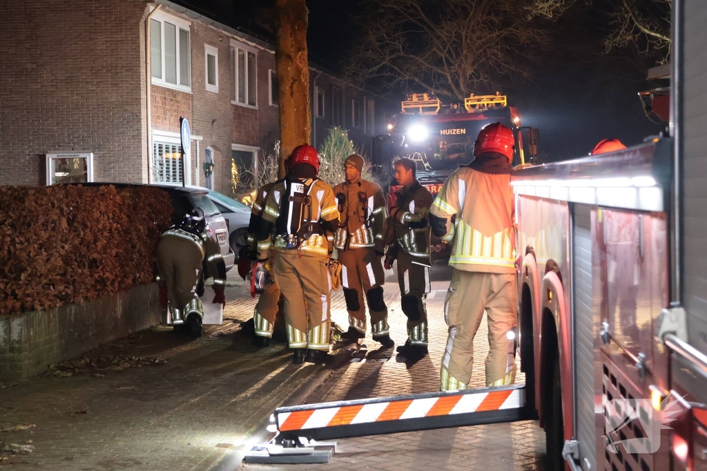 Brand in schoorsteen woning vergt snelle brandweeractie