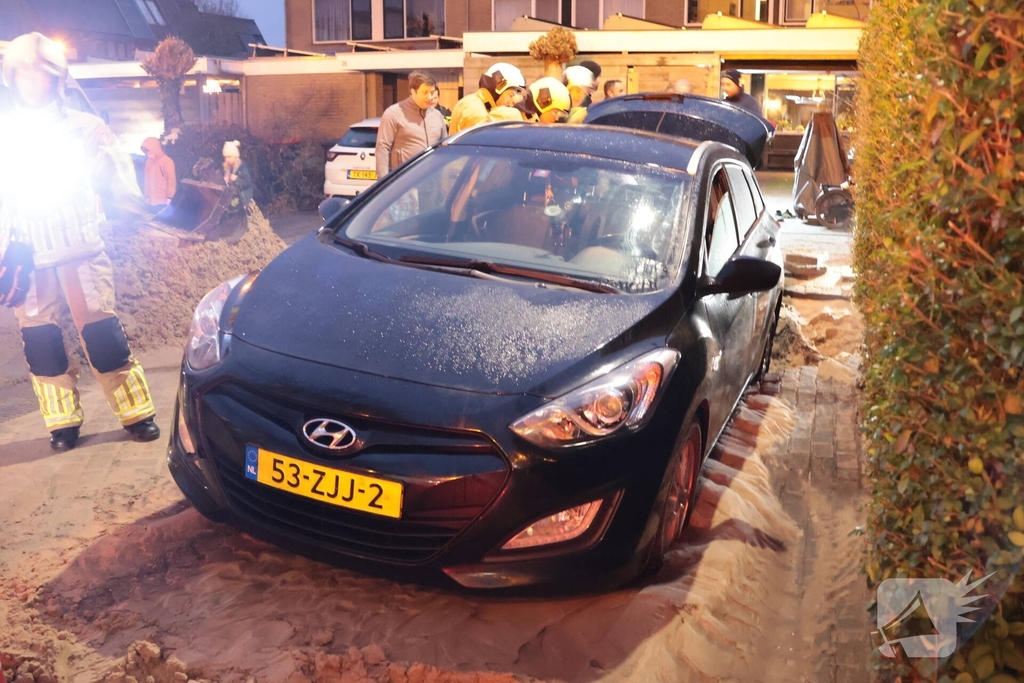 Sinkhole door waterlekkage zorgt voor problemen