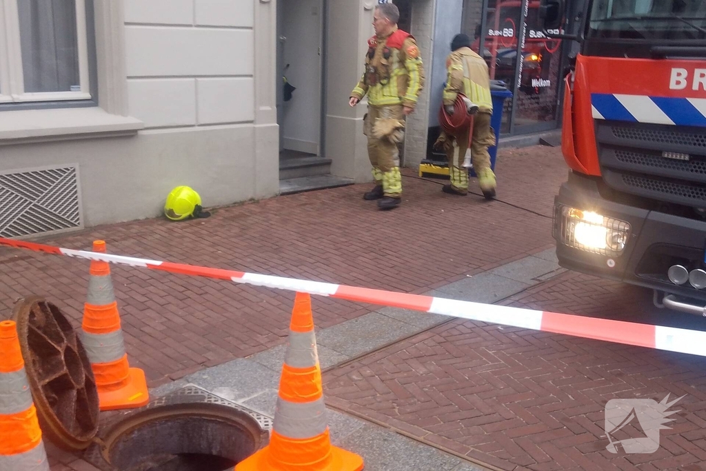 Waterlekkage zorgt voor inzet brandweer