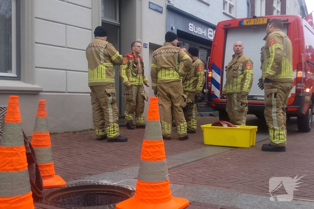 Waterlekkage zorgt voor inzet brandweer