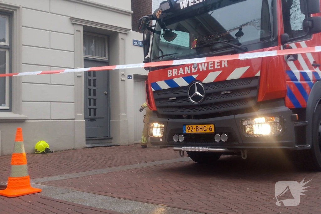 Waterlekkage zorgt voor inzet brandweer