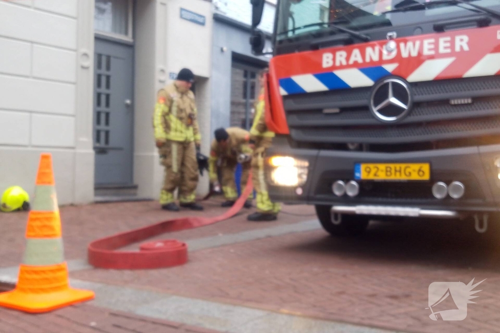 Waterlekkage zorgt voor inzet brandweer