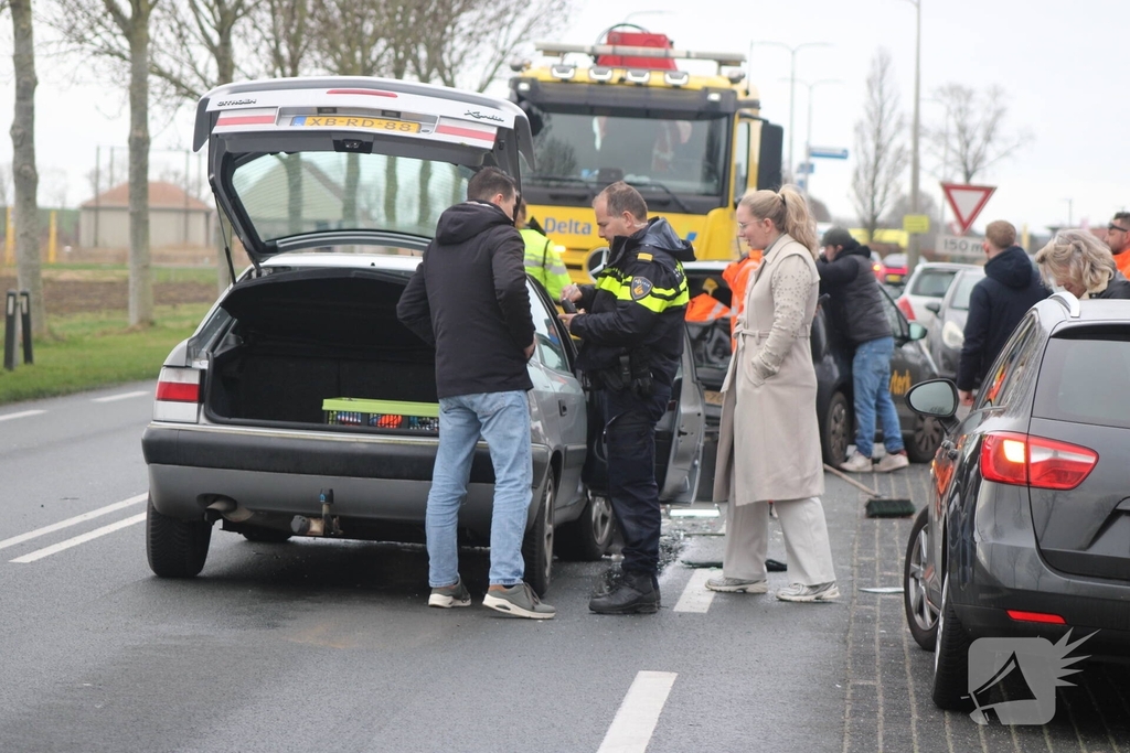 Flinke schade door botsing van voertuigen