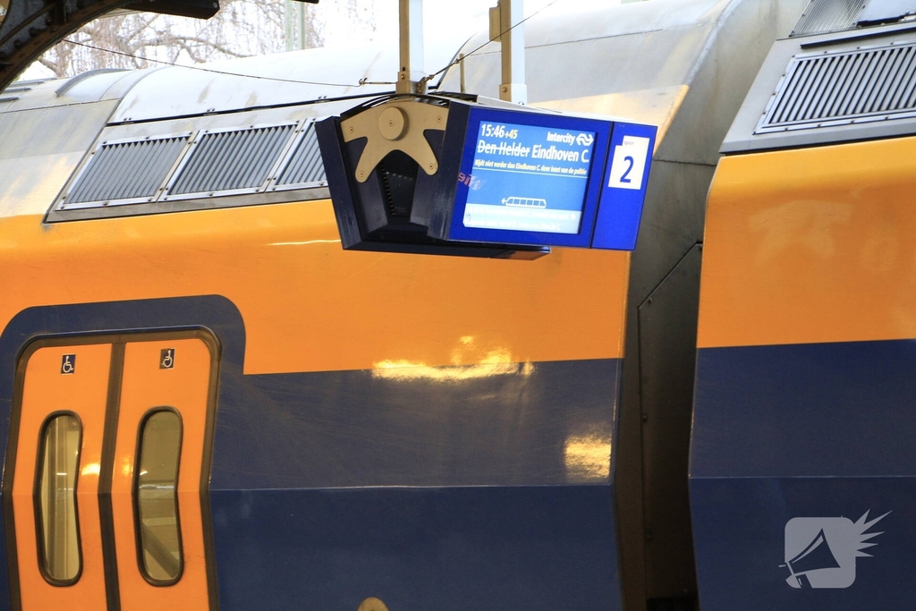Politieonderzoek leidt tot treinvertraging