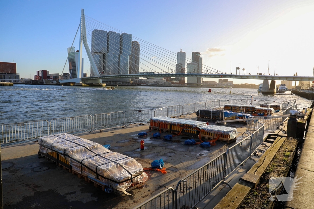 Laatste voorbereidingen voor vuurwerkshow gestart