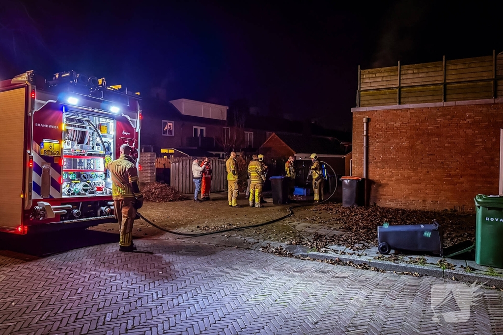 Brand in klikos geblust