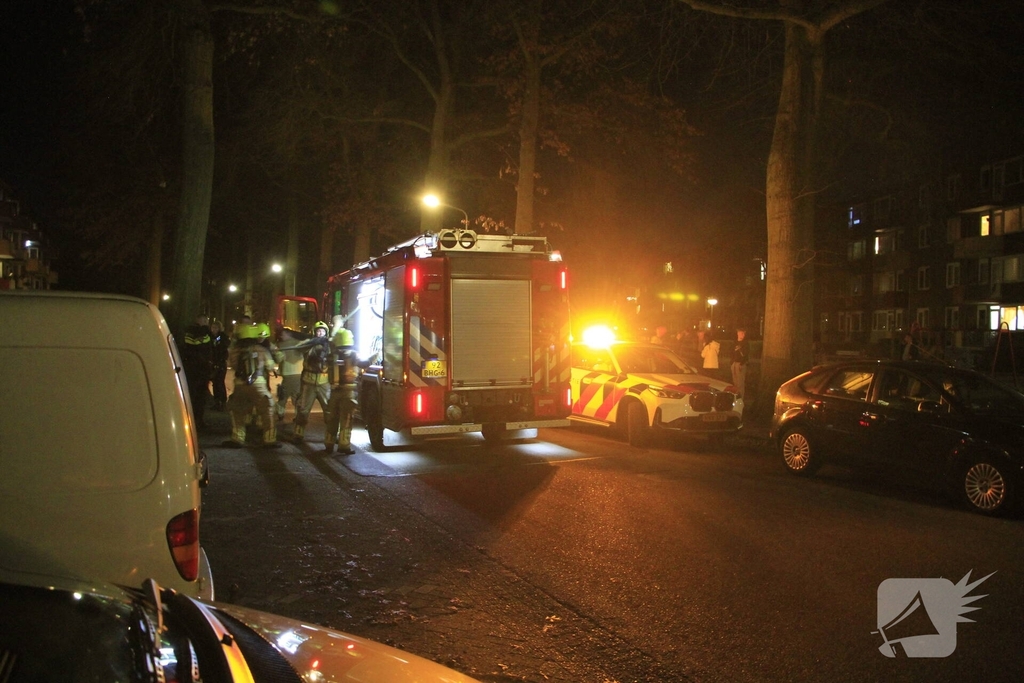 Woningbrand leidt tot ontruiming van appartementen