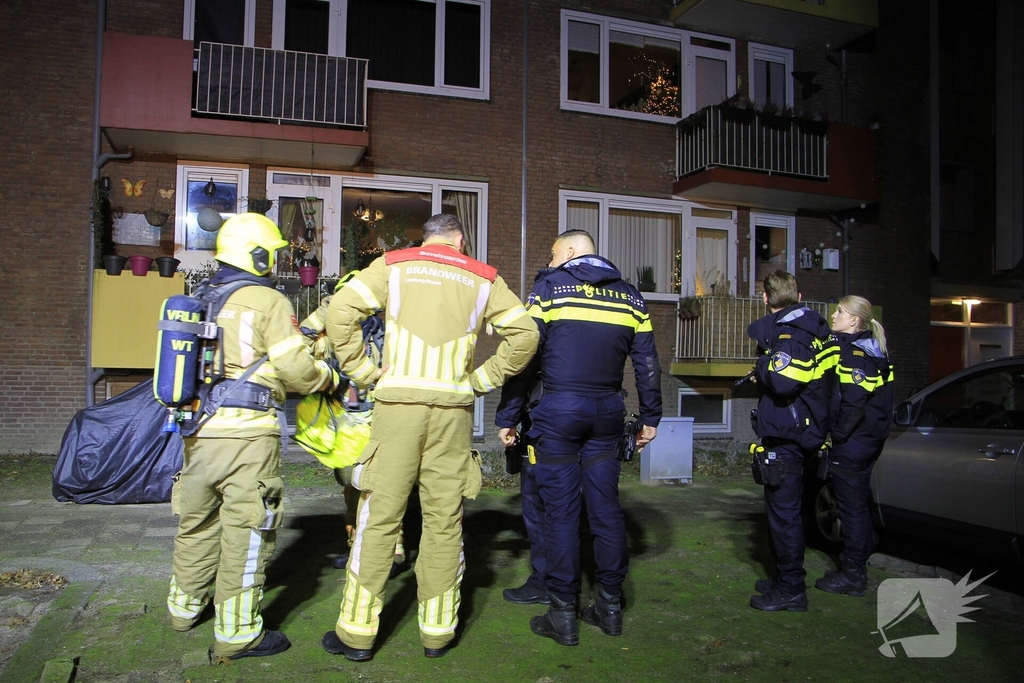 Woningbrand leidt tot ontruiming van appartementen