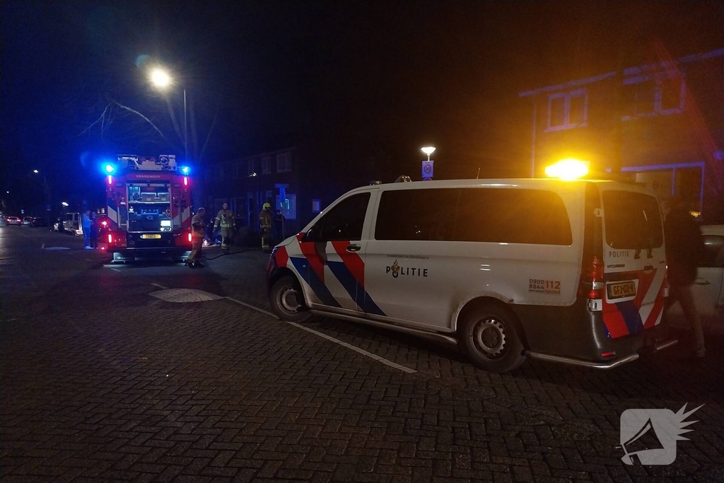 Deelscooter volledig uitgebrand