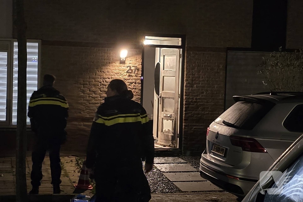 Explosie beschadigt woning tijdens nieuwjaarsnacht