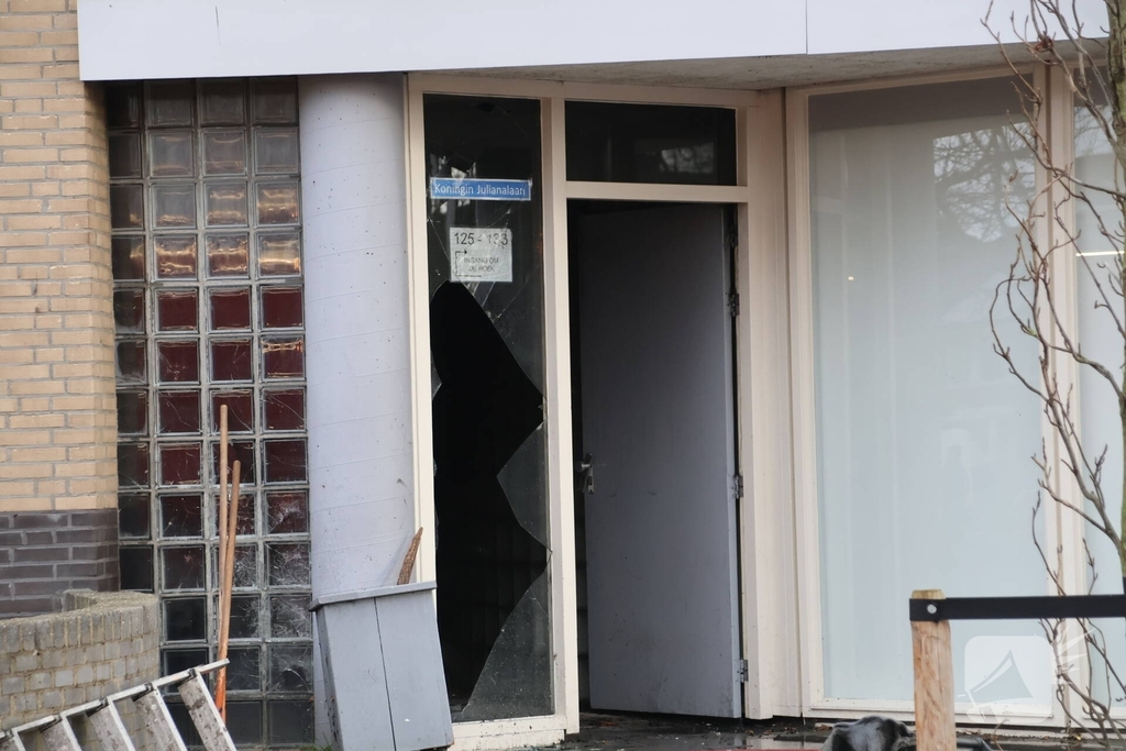 Snelle inzet bij brand in berging