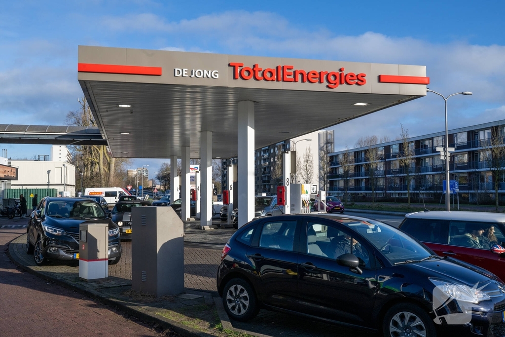 Drukte bij tankstation door accijnsverhoging