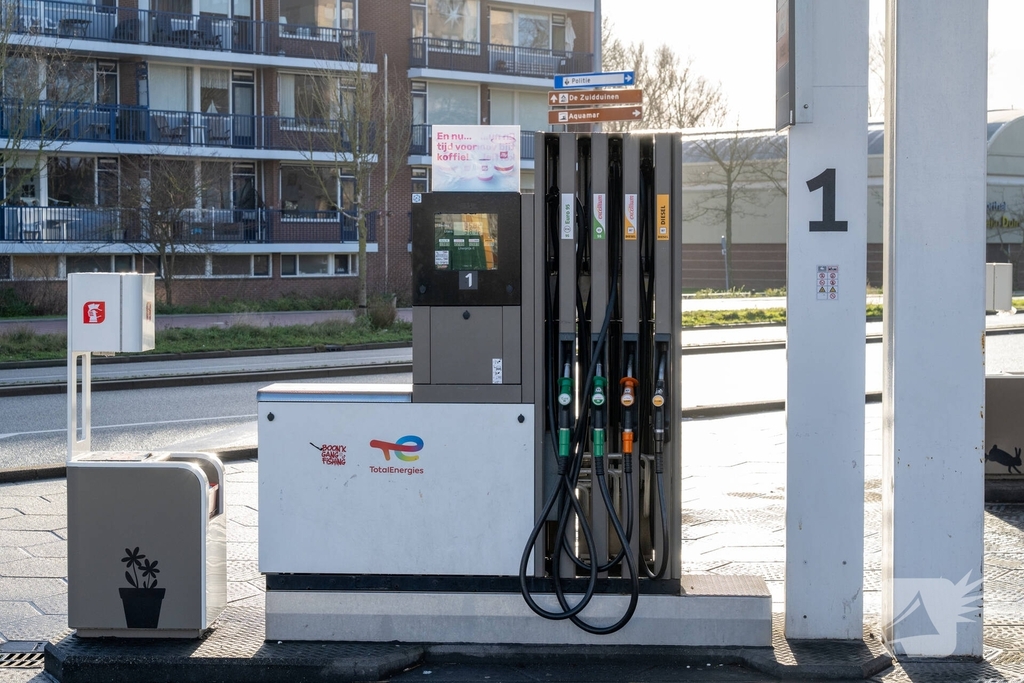 Drukte bij tankstation door accijnsverhoging