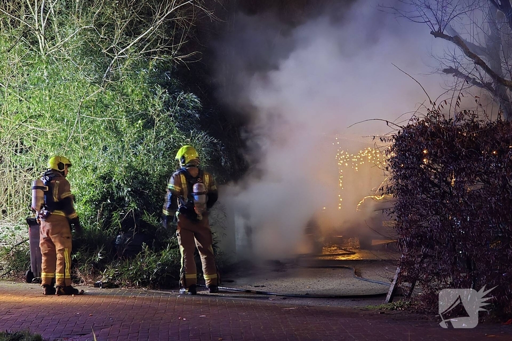 Snelle brandweeractie voorkomt verdere schade