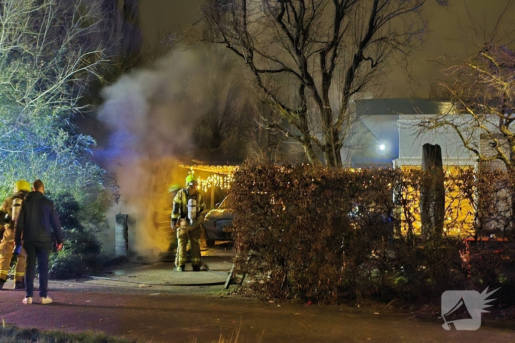 Snelle brandweeractie voorkomt verdere schade