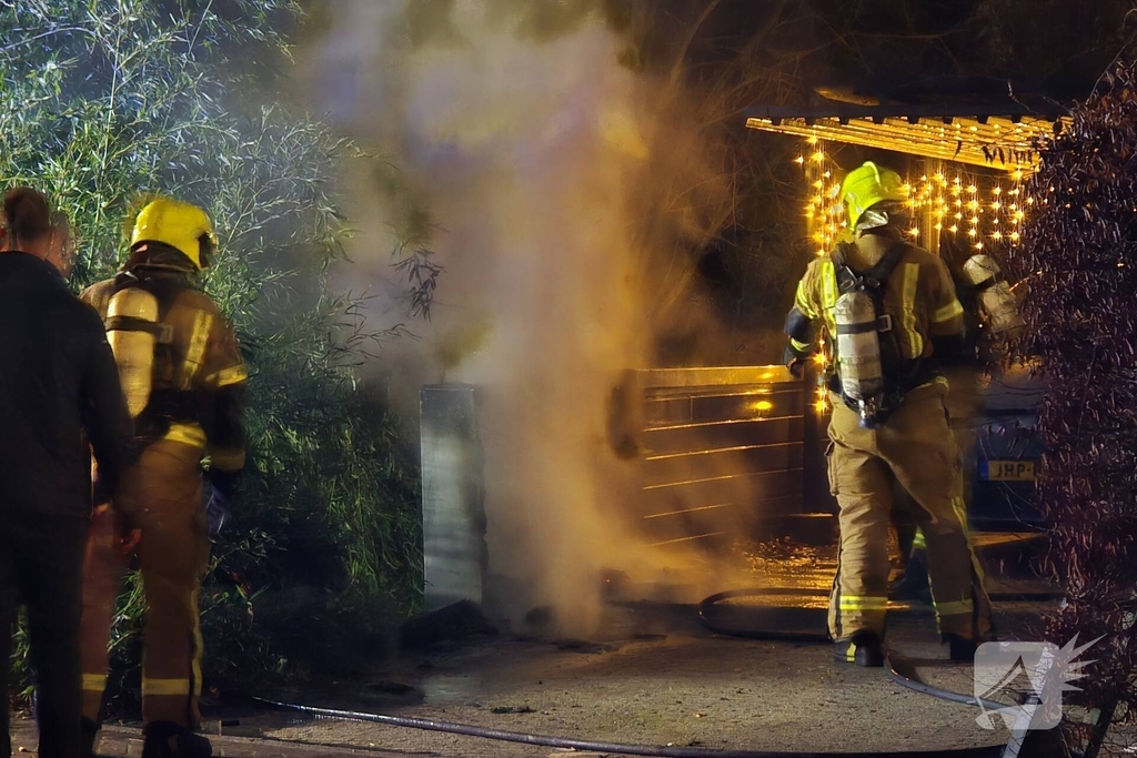 Snelle brandweeractie voorkomt verdere schade