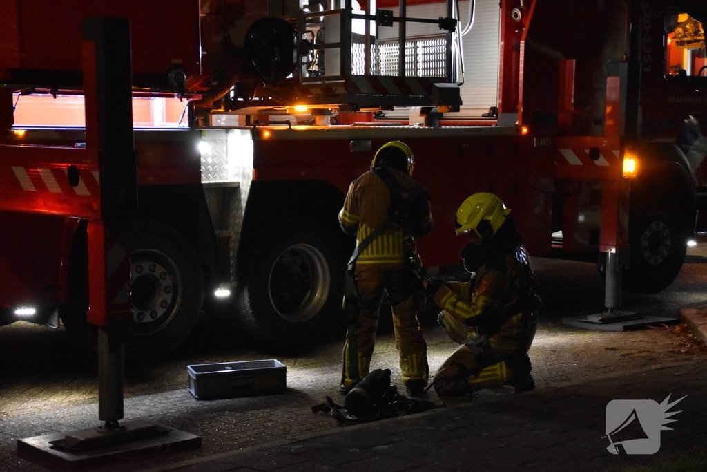 Woningbrand leidt tot ingrijpen van brandweer