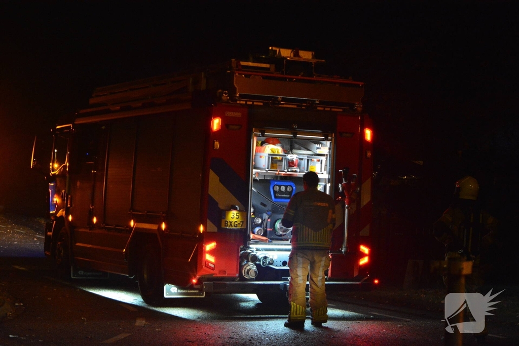 Vuurpijl veroorzaakt melding woningbrand