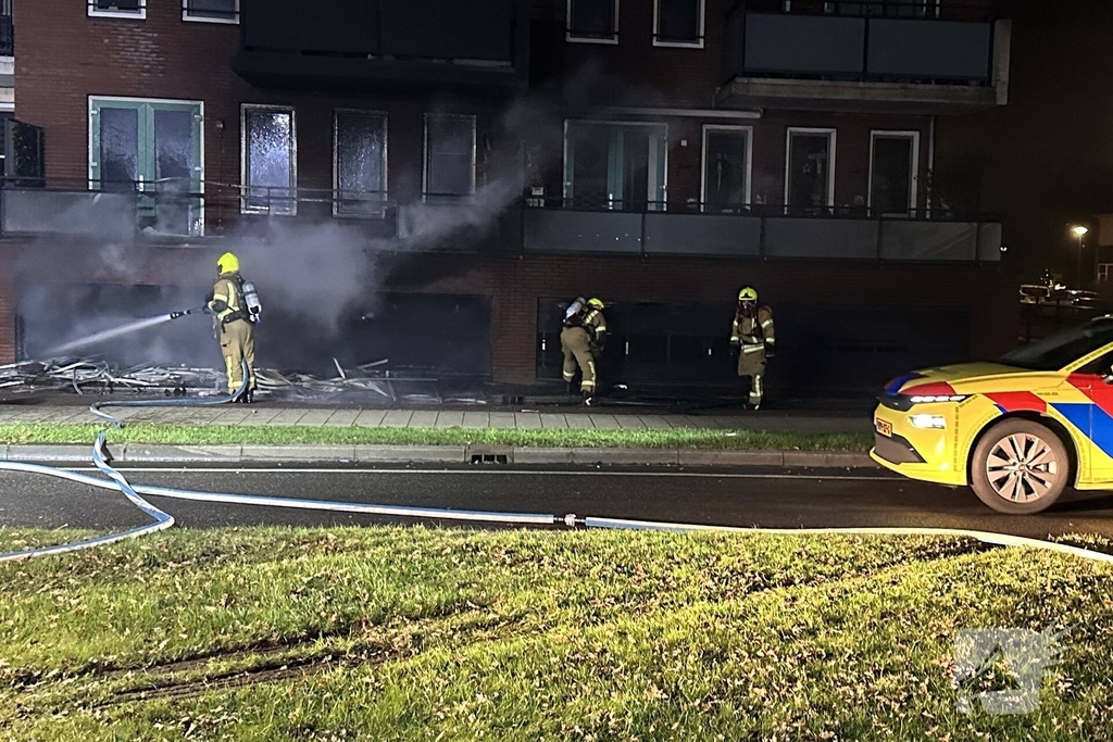 Brand in parkeergarage leidt tot grote inzet hulpdiensten