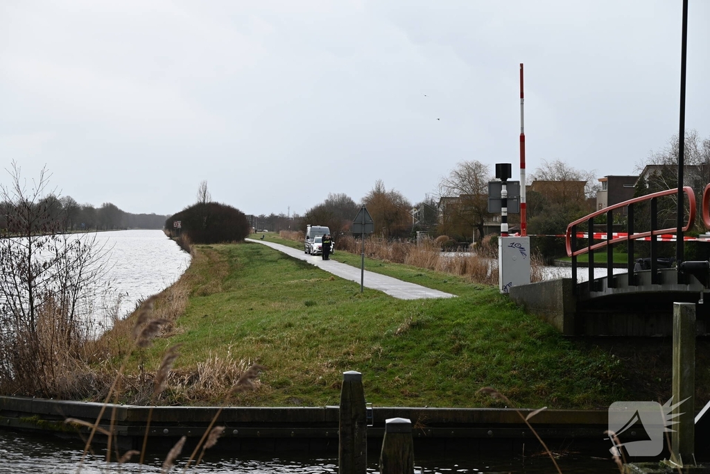 Lichaam aangetroffen langs kanaal