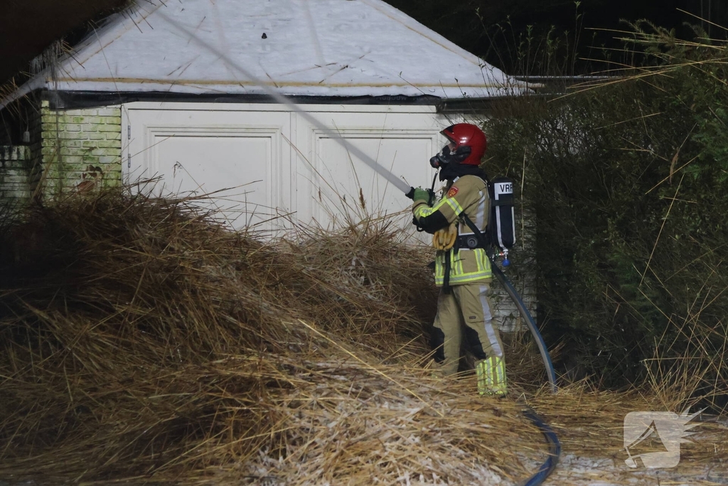 Opnieuw brand op dak van woning
