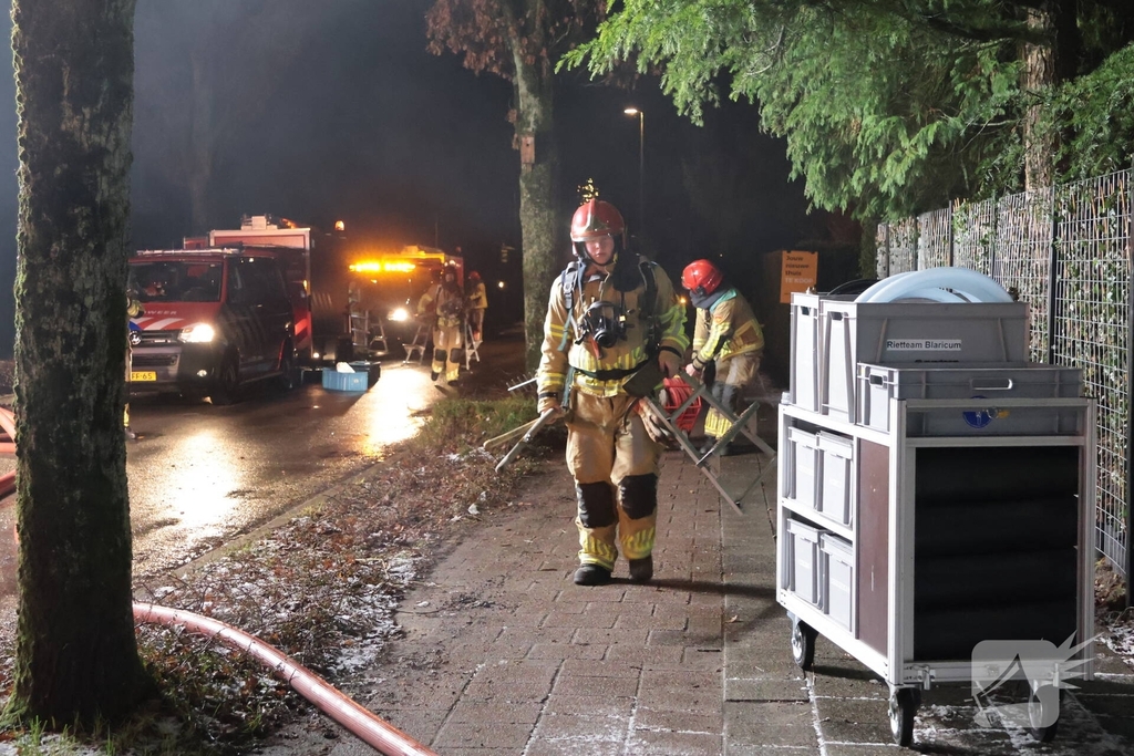 Opnieuw brand op dak van woning