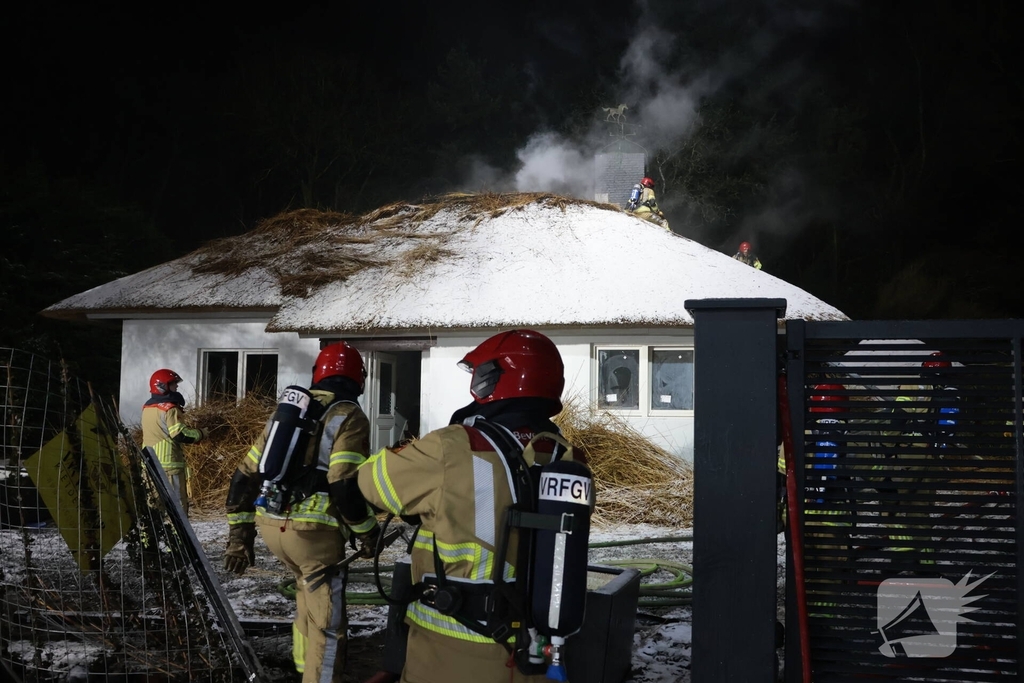 Opnieuw brand op dak van woning