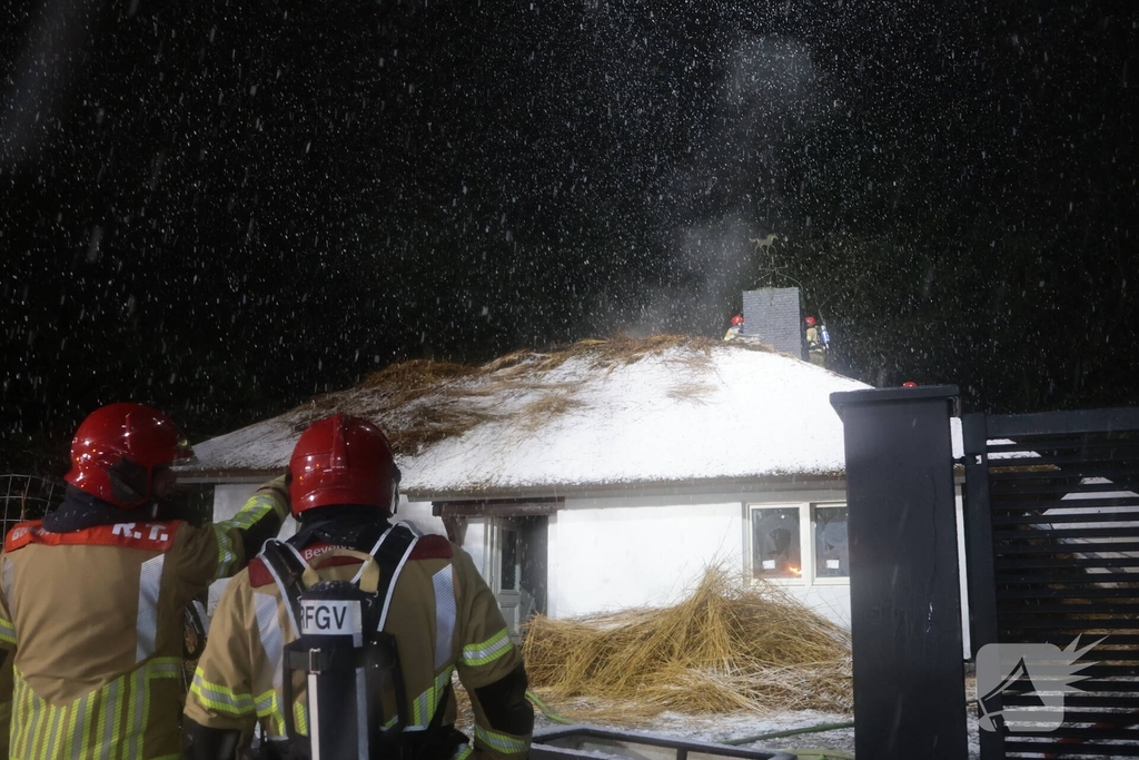 Opnieuw brand op dak van woning