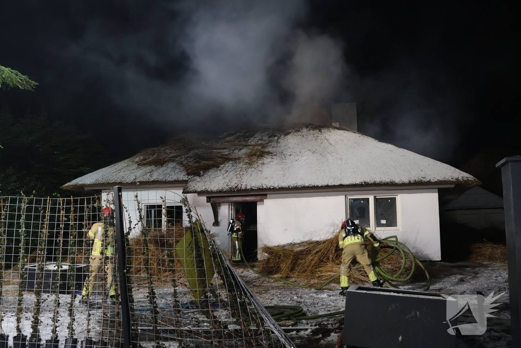 Opnieuw brand op dak van woning