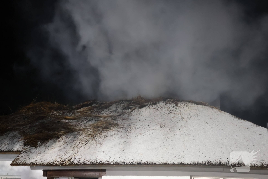 Opnieuw brand op dak van woning
