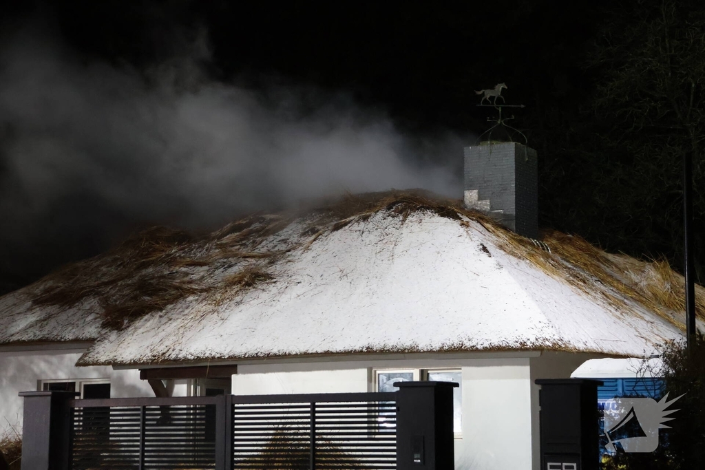 Opnieuw brand op dak van woning