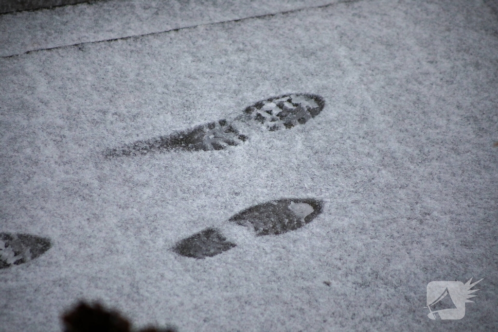 Sneeuwval levert fraaie plaatjes op